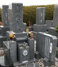 神戸市立西神墓園で文字の彫刻をさせていただきました(浅田様)