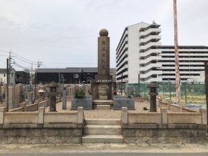 長瀬墓地（東大阪市）の戦没者之墓