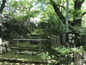 神戸市北区山田町に古くからある無動寺