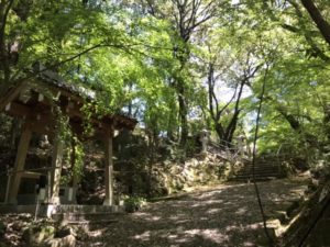 神戸市北区山田町に古くからある無動寺