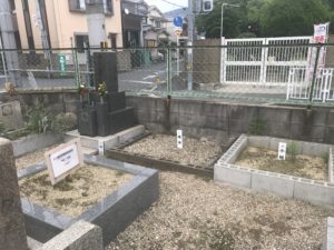 艮下島共同墓地（東大阪）の空き区画