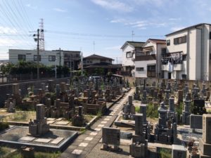 松屋共同墓地（堺市堺区）の風景