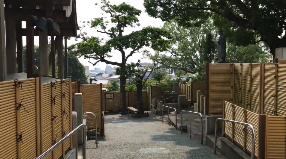 須磨寺(神戸市）の様子