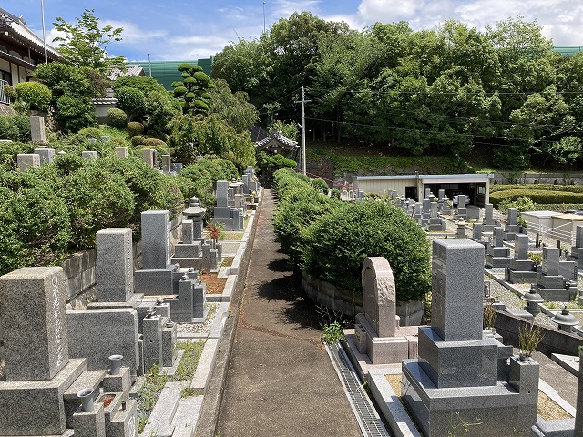 常楽寺墓地（神戸市北区）のお墓