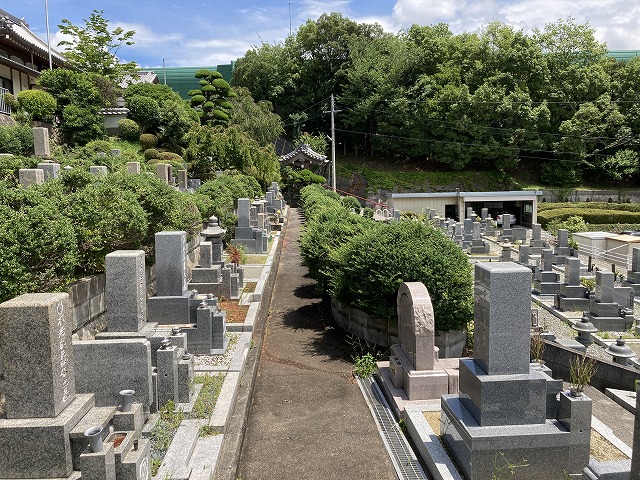 常楽寺墓地（神戸市北区）のお墓