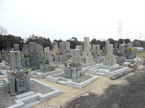 大峰・野村共同墓地（枚方市）のお墓