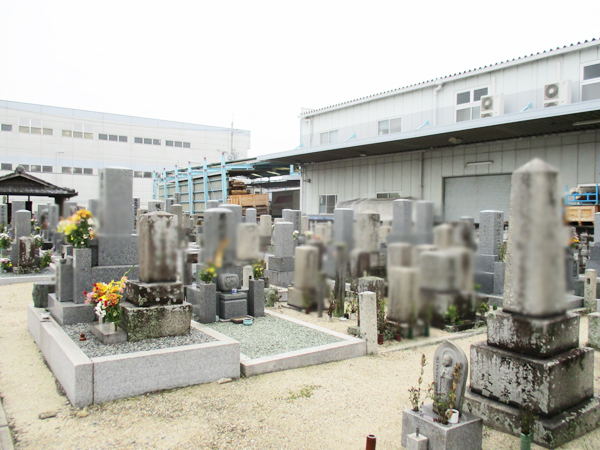 里上津区・浜上津区墓地（京都府八幡市）