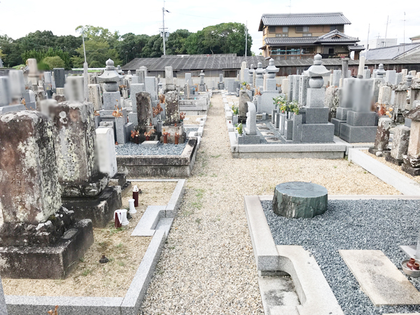 車付墓地（京都府相楽郡精華町）