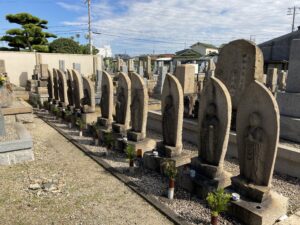 加神墓地（貝塚市）のお墓