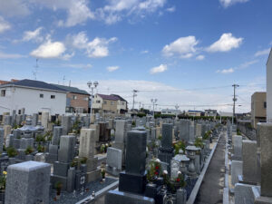 泉大津市にあるお墓　板原霊園