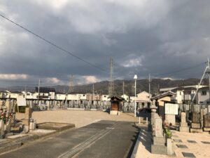 二俣墓地（八尾市）のお墓