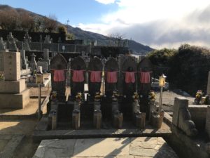 神立共同墓地（八尾市）の水場