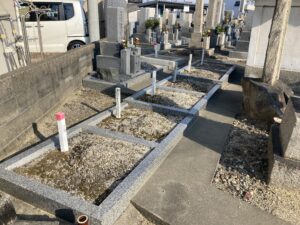 大豆塚墓地（堺市北区）のお墓