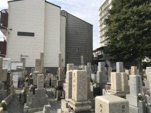 中茶屋明神墓地（大阪市鶴見区）のお墓