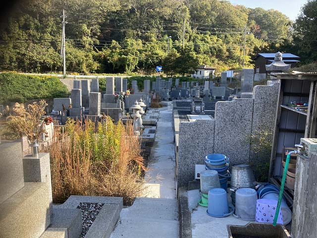 箕谷墓地（三木市）のお墓