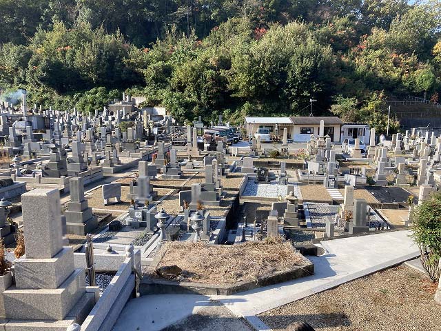 箕谷墓地（三木市）のお墓