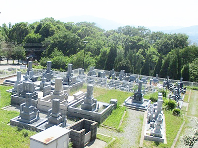 鵯越墓園のさつき地区へのアクセス