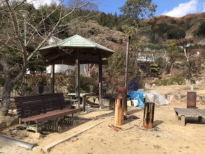 長楽寺霊園（加古川市）の休憩所