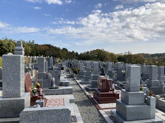 城ヶ丘墓地公園（三田市）のお墓