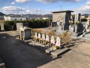 真福寺加古川霊苑（加古川市）の六地蔵さん