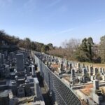 飛龍寺霊園（神戸市須磨区）の墓地の様子