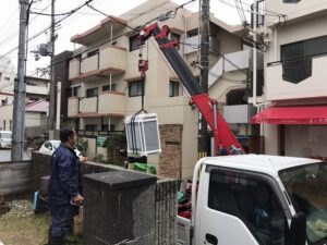 瓦林地区墓地（西宮市）の墓石建立_21.2.26