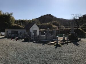 最法寺墓地（神戸市北区）の墓地の様子