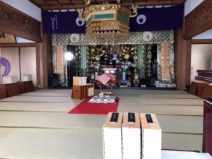 慶明寺（神戸市西区）の大般若会に参加。21.3.8