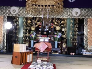 慶明寺（神戸市西区）の大般若会に参加。21.3.8