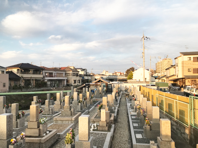 四ヶ村共同墓地(池田市)のお墓