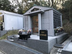 21.3.27_大聖寺さんの納骨堂（神戸市垂水区舞子墓園内）