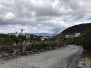 西宮市立甲山墓園　2区周辺から見える景色。21.3.6