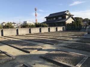 口谷墓地（宝塚市）の空き区画