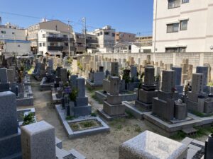 旧三番墓地（東淀川区）のお墓