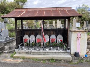 道祖本墓地（茨木市）のお墓