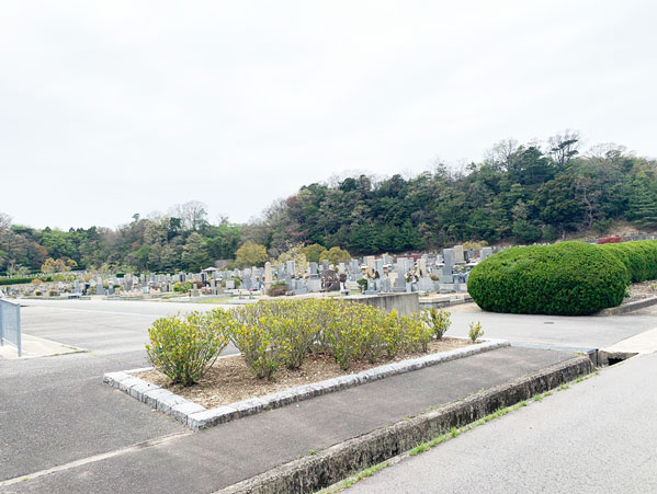 鵯越墓園のあじさい地区へのアクセス