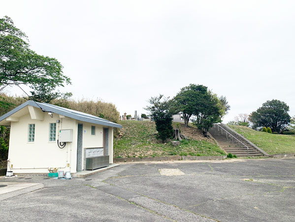 鵯越墓園のあおき地区へのアクセス