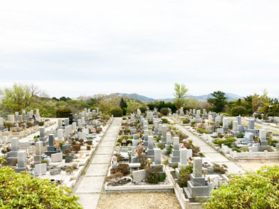 鵯越墓園のきりしま地区へのアクセス