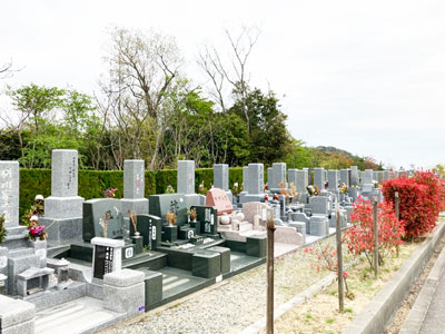 鵯越墓園のもくせい地区へのアクセス