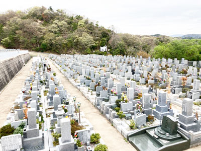 鵯越墓園ねむのき地区へのアクセス