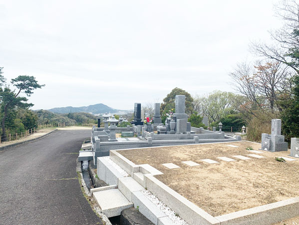 鵯越墓園の参道地区へのアクセス