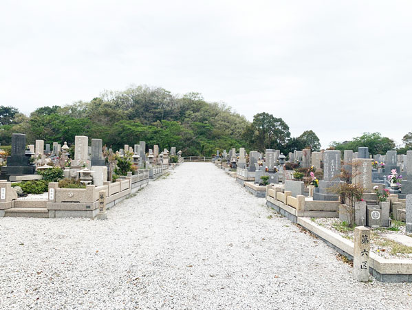 鵯越墓園のさつき地区へのアクセス