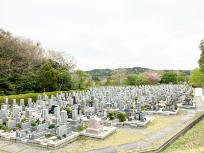 鵯越墓園のつばき地区へのアクセス