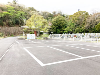 鵯越墓園のつばき地区へのアクセス