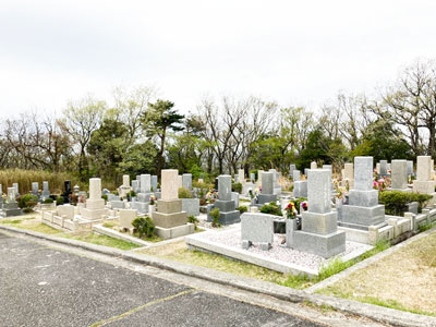 鵯越墓園のうつぎ地区へのアクセス