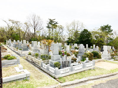 鵯越墓園のうつぎ地区へのアクセス