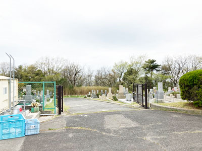 鵯越墓園のうつぎ地区へのアクセス