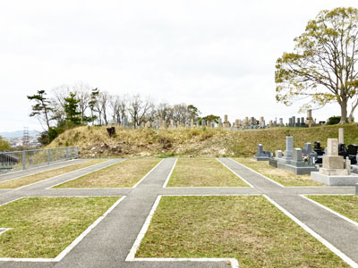 鵯越墓園のぢんちょうげ地区へのアクセス