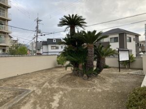 丸橋墓地（宝塚市）の近隣の墓地の様子