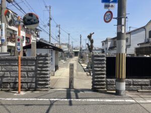 旧住道共同墓地（大阪市東住吉区）のお墓